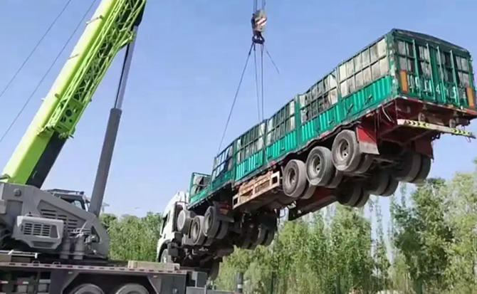延长道路脱困救援案例